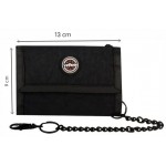 VIAGGI Travel Cash Carrier Wallet - Black